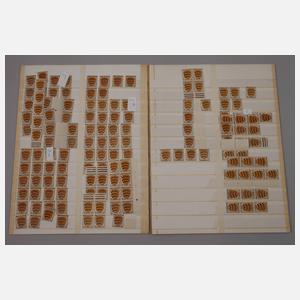 Konvolut Briefmarken französische Besatzungszone