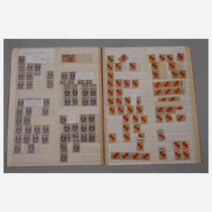 Konvolut Briefmarken französische Besatzungszone