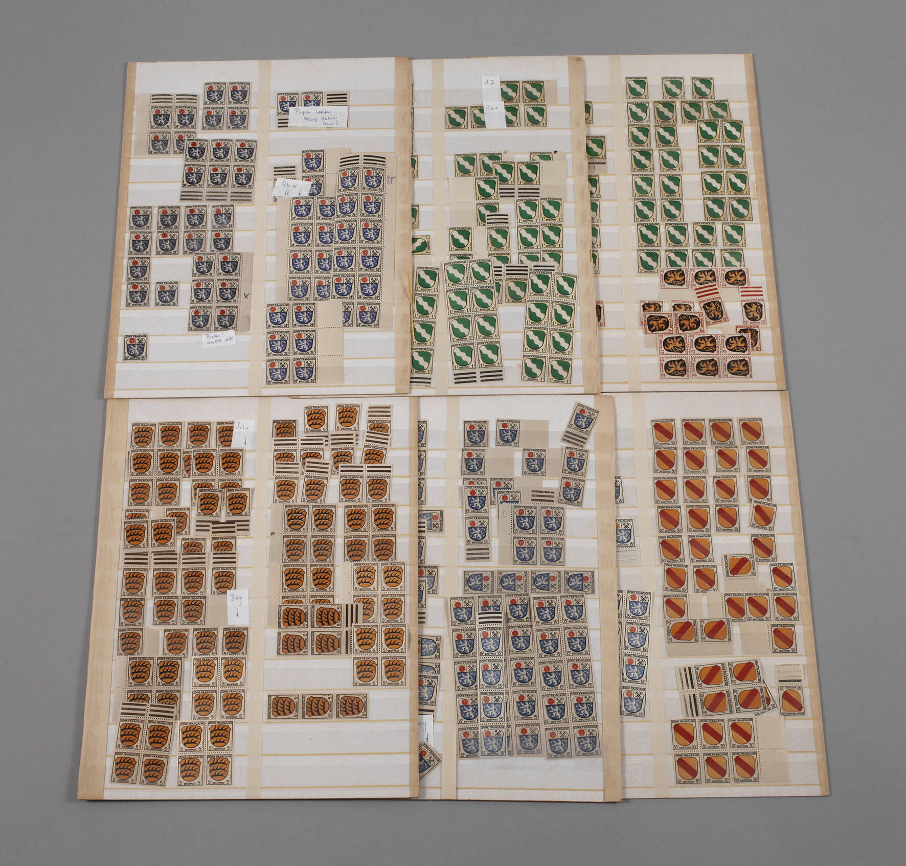 Konvolut Briefmarken französische Besatzungszone
