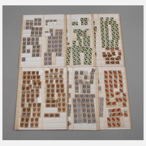 Konvolut Briefmarken französische Besatzungszone