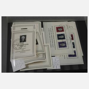Sammlung DDR-Blöcke