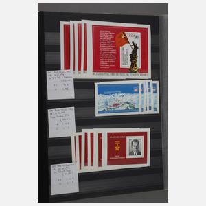 Sammlung DDR-Blöcke