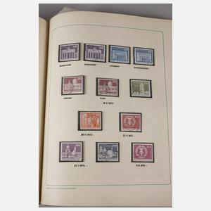 Briefmarken Sondersammlung DDR
