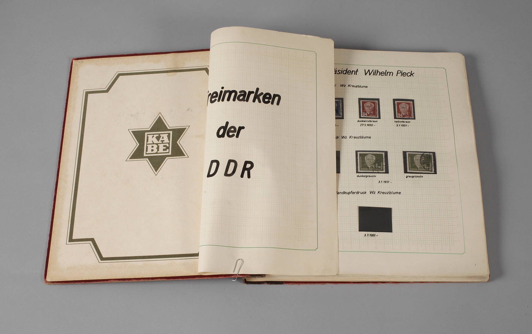 Briefmarken Sondersammlung DDR
