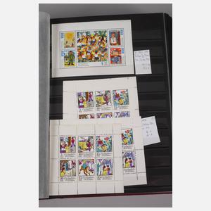 Briefmarkenblöcke DDR