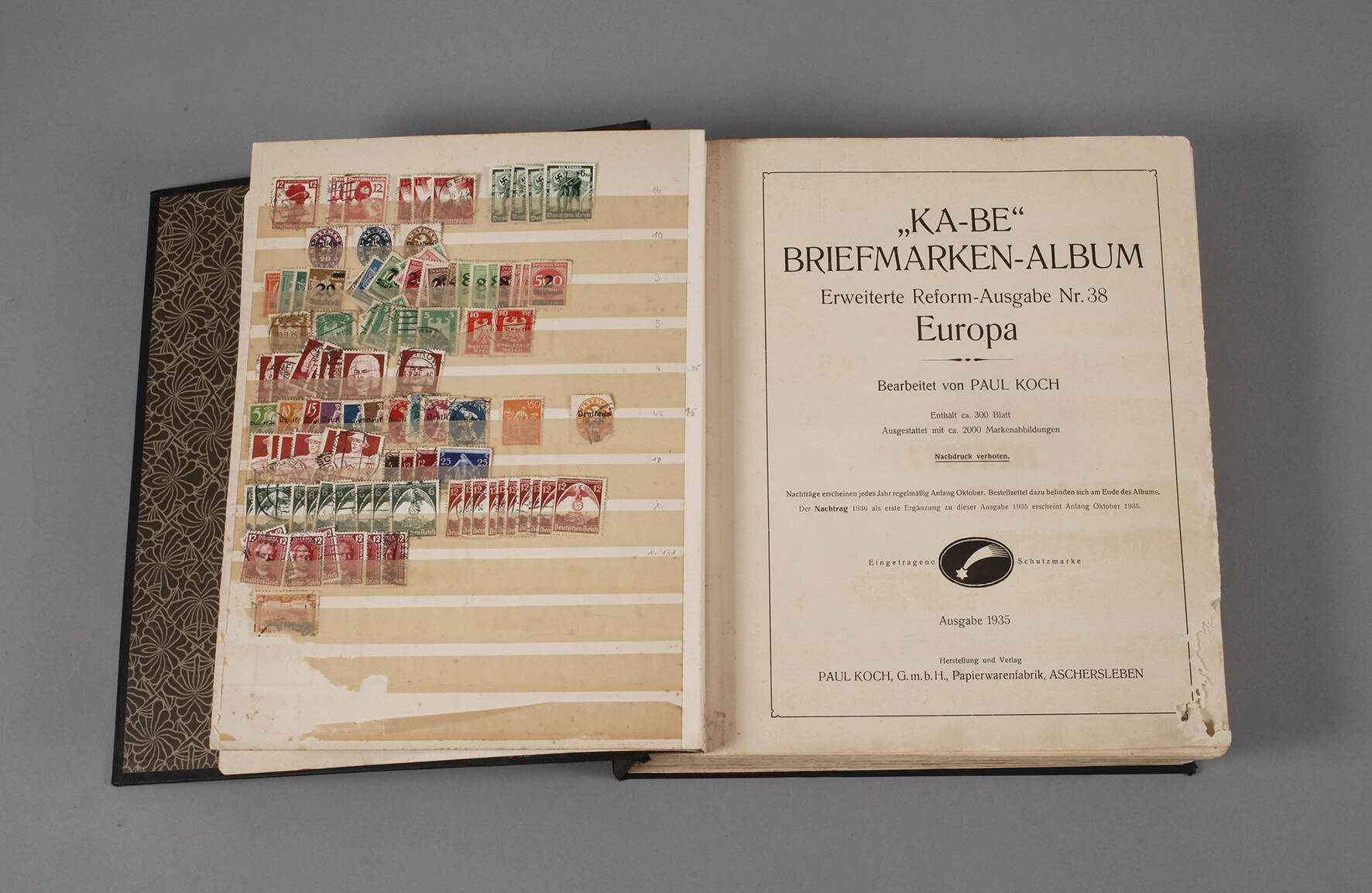 KABE Briefmarkenalbum Europa