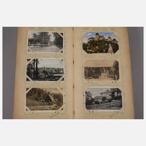 Ansichtskartenalbum Sachsen