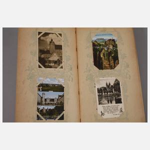 Ansichtskartenalbum Sachsen