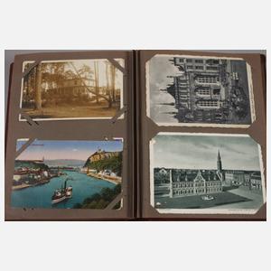 Ansichtskartenalbum ehemalige Ostgebiete