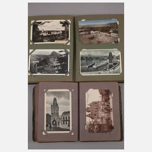 Zwei Ansichtskartenalben Osteuropa