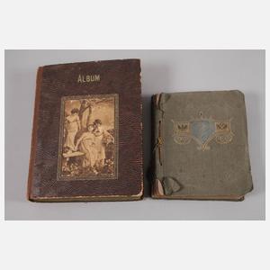 Zwei Ansichtskartenalben Osteuropa