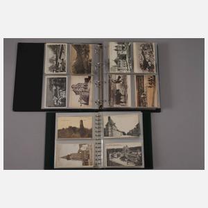 Zwei Ansichtskartenalben Europa