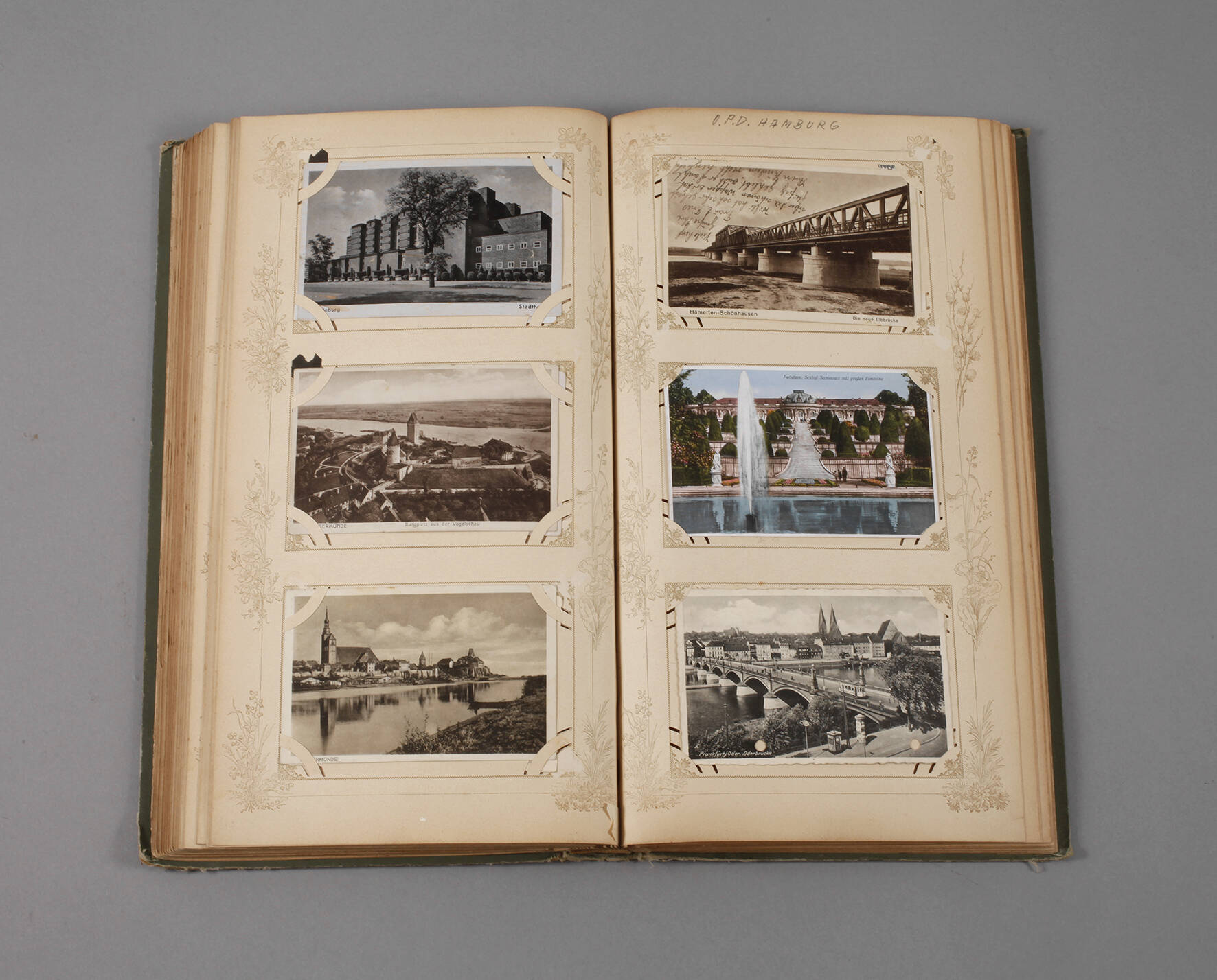 Ansichtskartenalbum Ostdeutschland