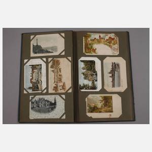 Ansichtskartenalbum Lithografien
