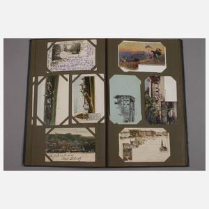 Ansichtskartenalbum Lithografien