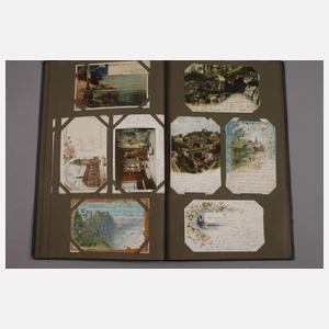Ansichtskartenalbum Lithografien