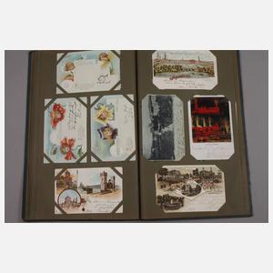 Ansichtskartenalbum Lithografien