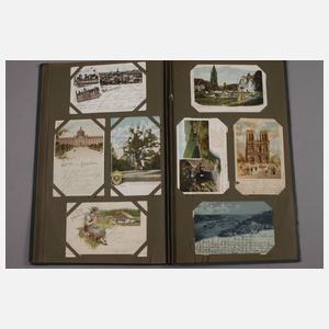 Ansichtskartenalbum Lithografien