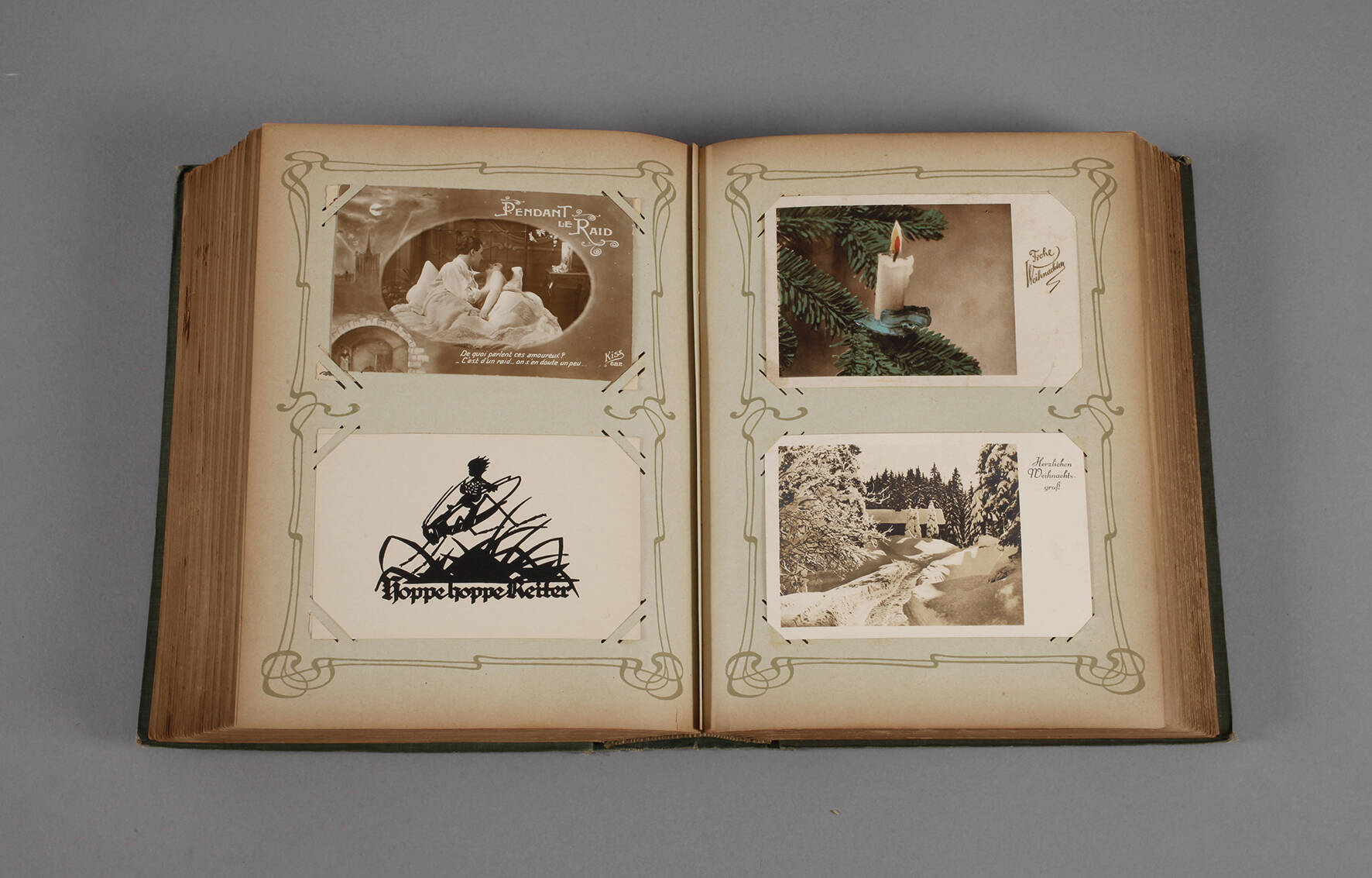 Postkartenalbum Kitsch