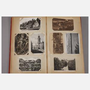 Ansichtskartenalbum Sachsen