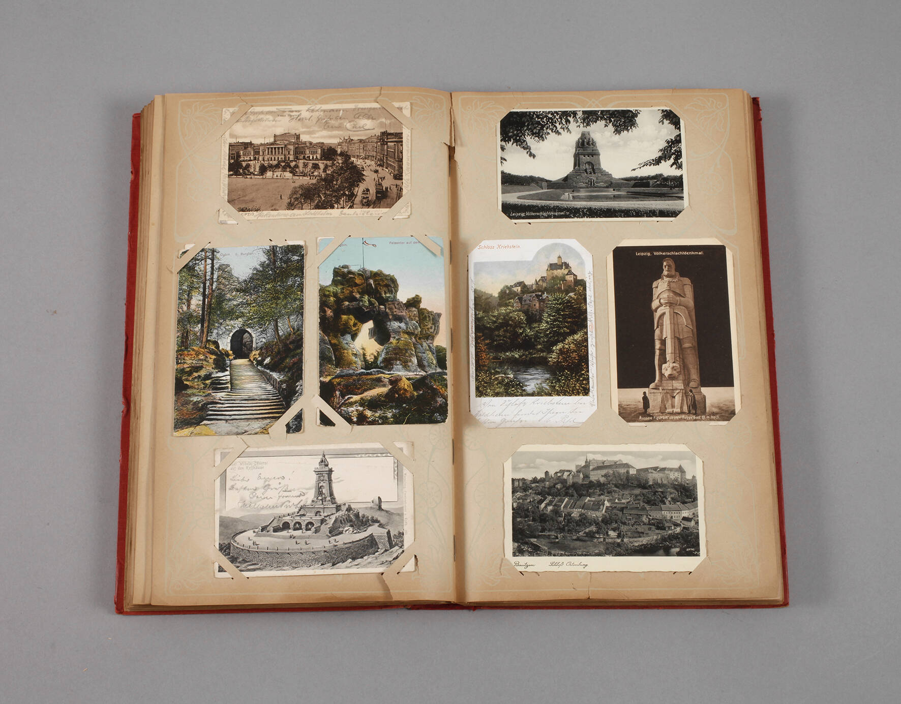 Ansichtskartenalbum Sachsen