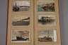 Postkartenalbum Schiffe, Eisen- und Schwebebahn