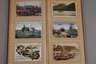 Postkartenalbum Schiffe, Eisen- und Schwebebahn