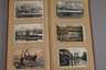 Postkartenalbum Schiffe, Eisen- und Schwebebahn