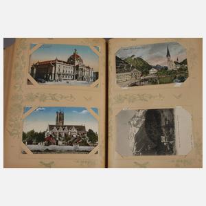 Ansichtskartenalbum Europa