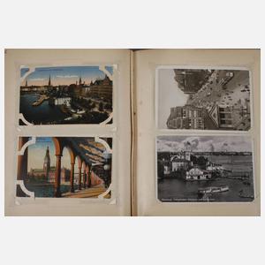 Ansichtskartenalbum Hamburg