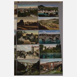 Konvolut Post- und Ansichtskarten