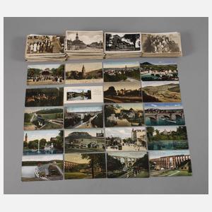 Konvolut Post- und Ansichtskarten