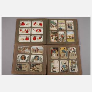 Zwei Alben Kaufmannsbilder Palmin