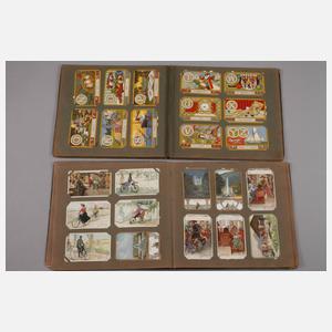 Zwei Alben Kaufmannsbilder Palmin