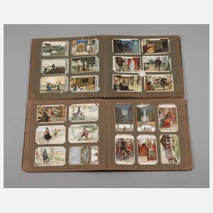 Zwei Alben Kaufmannsbilder Palmin