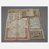 Konvolut russische Aktien111