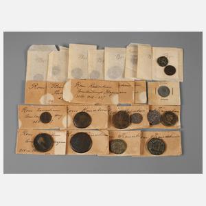 Posten römische Münzen
