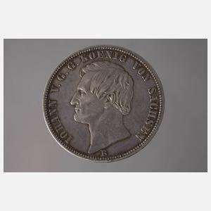 Drei Münzen Sachsen