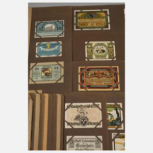 Sammlung Notgeldscheine