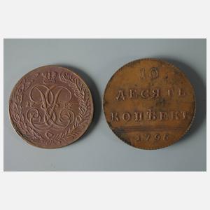 Münzen und Medaillen Russland