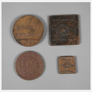 Münzen und Medaillen Russland