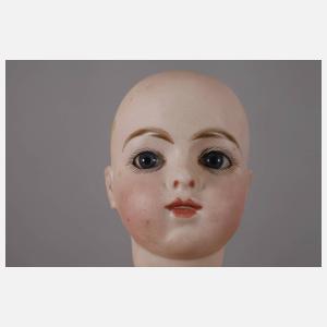 Französische Porzellankopfpuppe "Bébé"