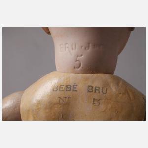 Französische Porzellankopfpuppe "Bébé"