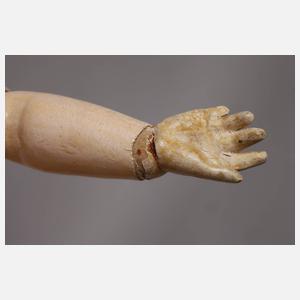 Französische Porzellankopfpuppe "Bébé"