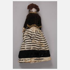 Kleine französische Modepuppe