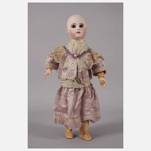 Französische Porzellankopfpuppe