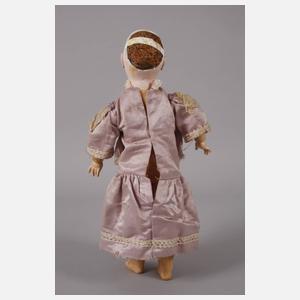 Französische Porzellankopfpuppe