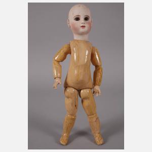 Französische Porzellankopfpuppe