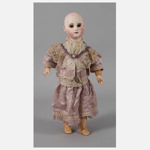 Französische Porzellankopfpuppe