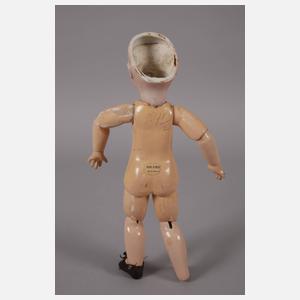 Französische Porzellankopfpuppe "Bébé"